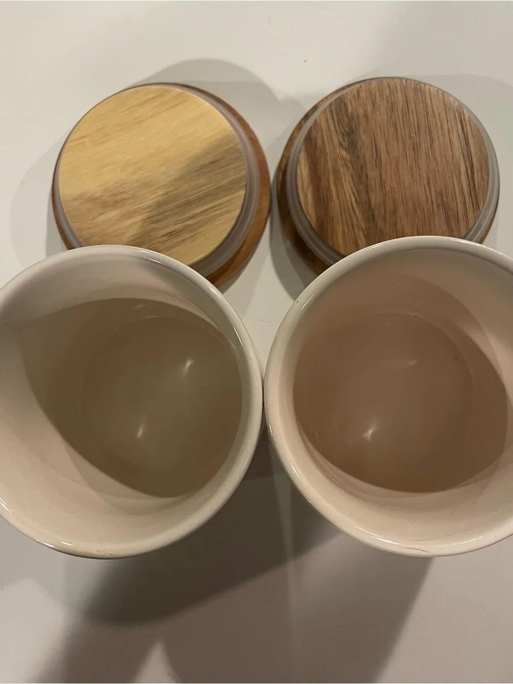 Rae Dunn Artisan Magenta Collection SALT & PEPPER cellars  With Lids